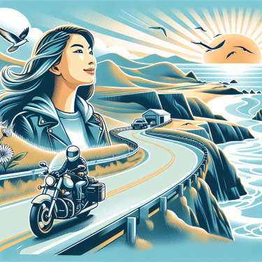 摩旅镇海角视频，摩旅海边路线